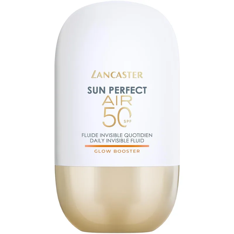 Sun Perfect AIR SPF50 Daily Invisible Fluid Glow Booster fra Lancaster i 40 ml – produktbillede 2 af 3