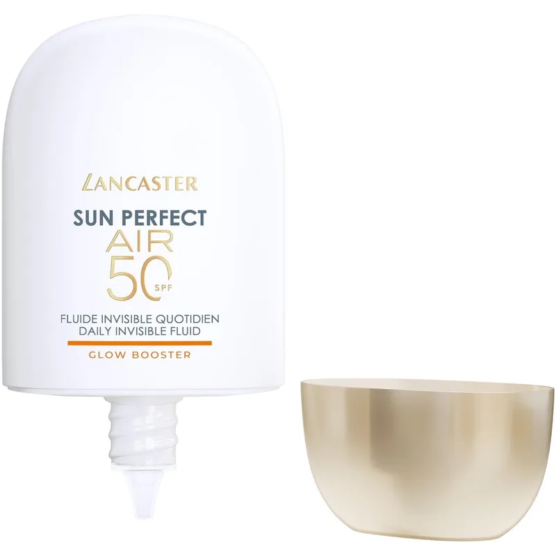 Sun Perfect AIR SPF50 Daily Invisible Fluid Glow Booster fra Lancaster i 40 ml – produktbillede 3 af 3