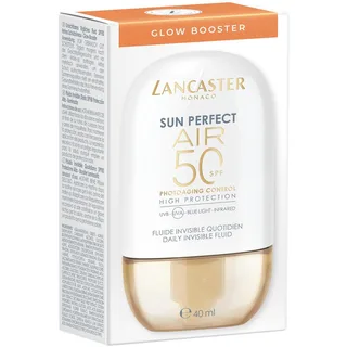 Sun Perfect AIR SPF50 Daily Invisible Fluid Glow Booster fra Lancaster i 40 ml – produktbillede 1 af 3