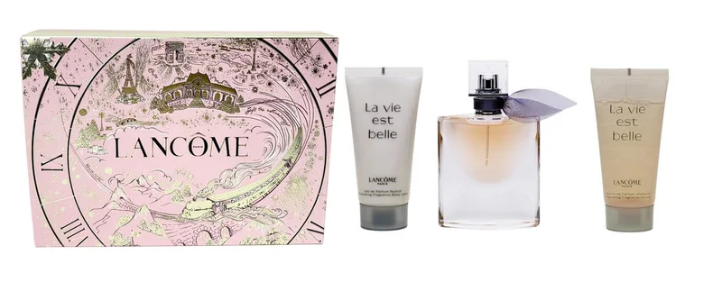Duft-Set LA VIE EST BELLE, 3-tlg., Geschenkset: EDP 30ml, Bodylotion 50ml und Duschgel 50ml by Lancôme – product photo 1 of 2