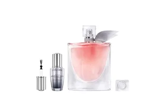 Duft-Set La Vie Est Belle EdP 75 ml + Genifique Yeux Konzentrat 5 ml, 2-tlg., Luxuriöser Damenduft mit Iris, Vanille und Patchouli von Lancôme – Produktfoto 1 von 5