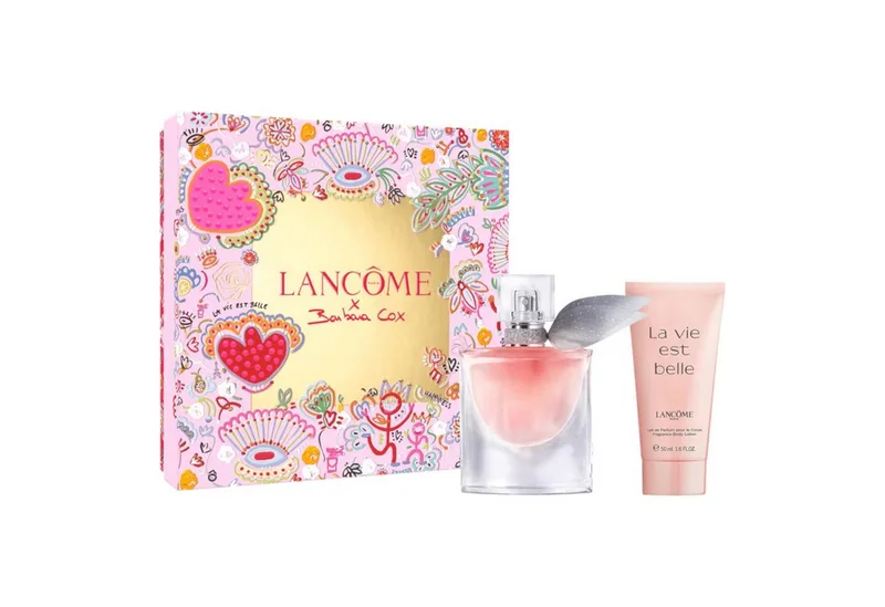 Duft-Set Lancôme La vie est belle EDP 30 ml + Body Lotion 50 ml, 2-tlg., Duft- und Pflegeset mit La vie est belle Signatur fra Lancôme – produktbillede