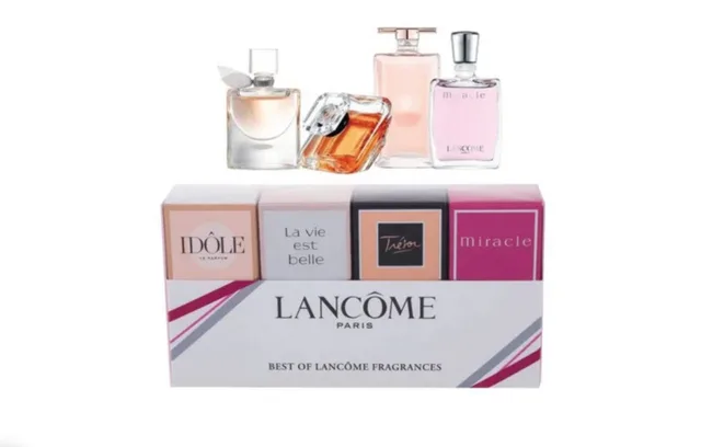 Duft-Set The Best Of Lancome, 4-tlg., Miracle, Tresor, Idole, La Vie est belle