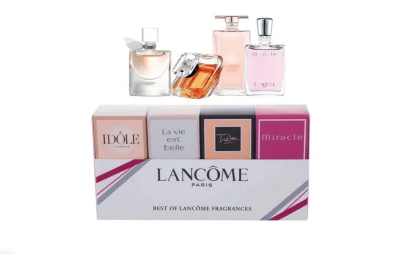 Duft-Set The Best Of Lancome, 4-tlg., Miracle, Tresor, Idole, La Vie est belle van Lancôme in Wit – productfoto