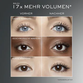 Hypnôse Drama Mascara - Extreem Volume - Tot 17x Meer Volume - 24u Langhoudend - 01 von Lancôme in Excessive Black – Produktfoto 3 von 5
