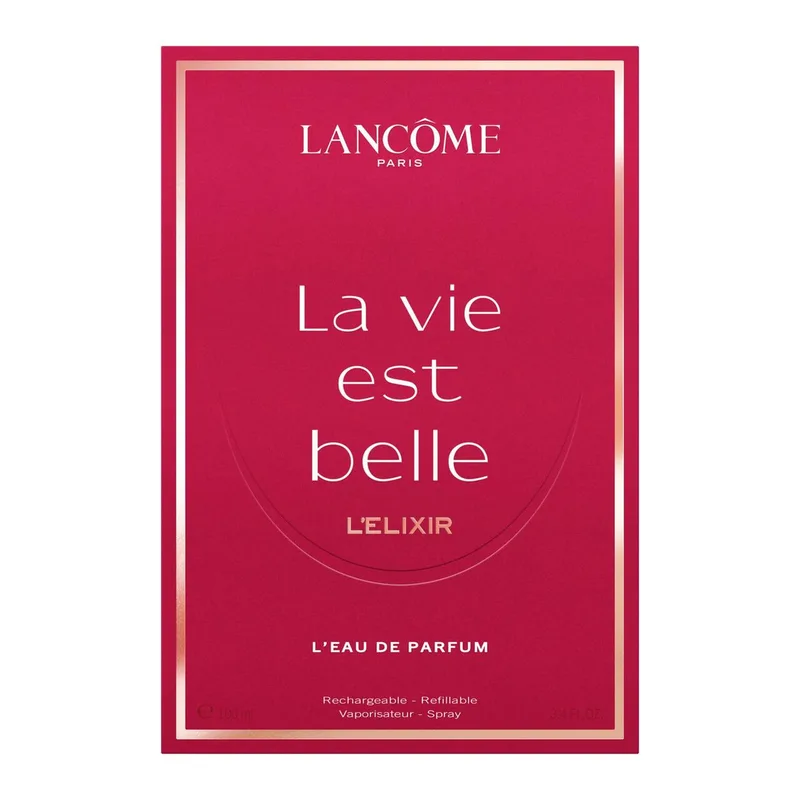 La Vie est Belle Elixir Eau de Parfum - Parfum voor dames - Navulbare Bloemige & Fruitige Damesparfum fra Lancôme i 100 ml – produktbillede 2 af 2