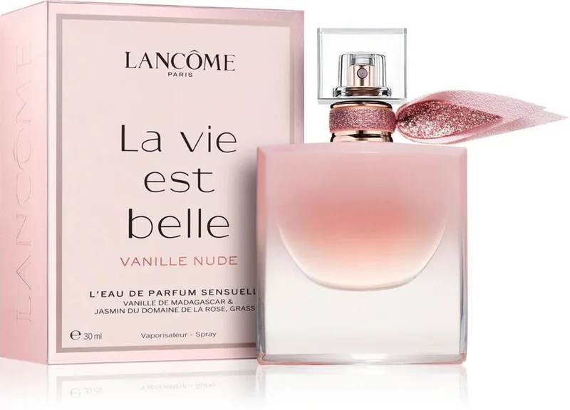La Vie est Belle Vanille Nude Eau de Parfum - Parfum voor dames - Muskusachtige Vanille Damesparfum by Lancôme in 30 ml – product photo 2 of 3