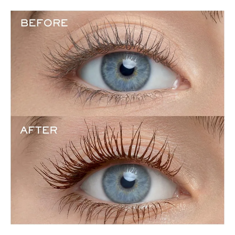 Lash Idôle Mascara - Volumegevende Mascara - False-Lash Effect zonder Klonten - 24u Langhoudend - 002 Brown fra Lancôme i 002 Brown – produktbillede 2 af 3