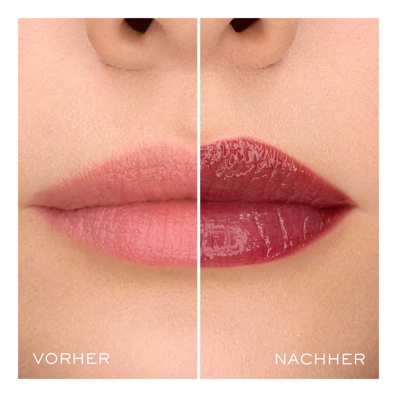 Lip Idôle Butterglow Glowy Color Balm Lippenbalsem fra Lancôme i Donkerrood, 3 g – produktbillede 3 af 4