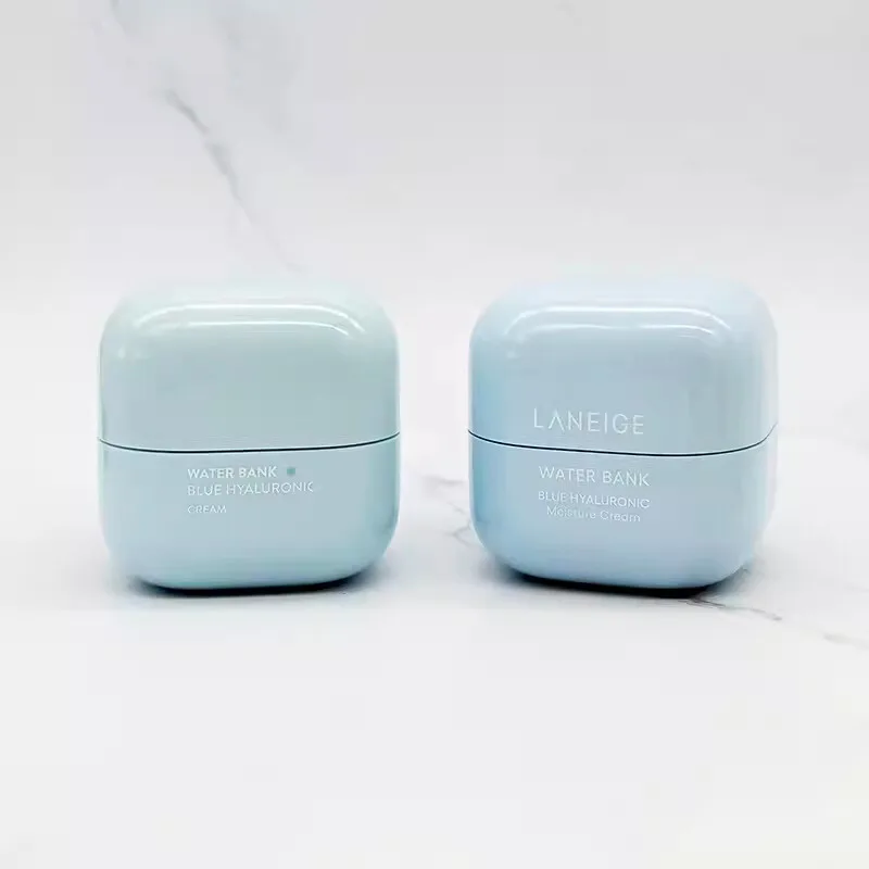 Blue Cream gezichtscrème met micrometrische zuren - intens hydraterend (hydraterende variant) - 2 x 50 ml de Laneige – photo du produit