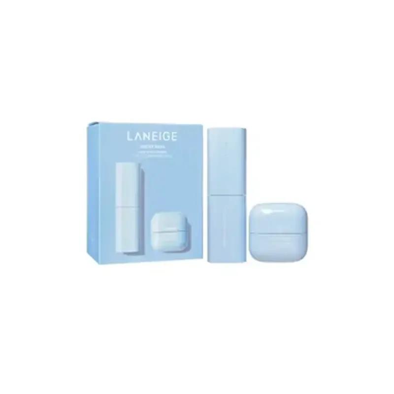 Blue Shield serum 50 ml + Water Bank moisturecrème 50 ml fra Laneige i 50 ml – produktbillede