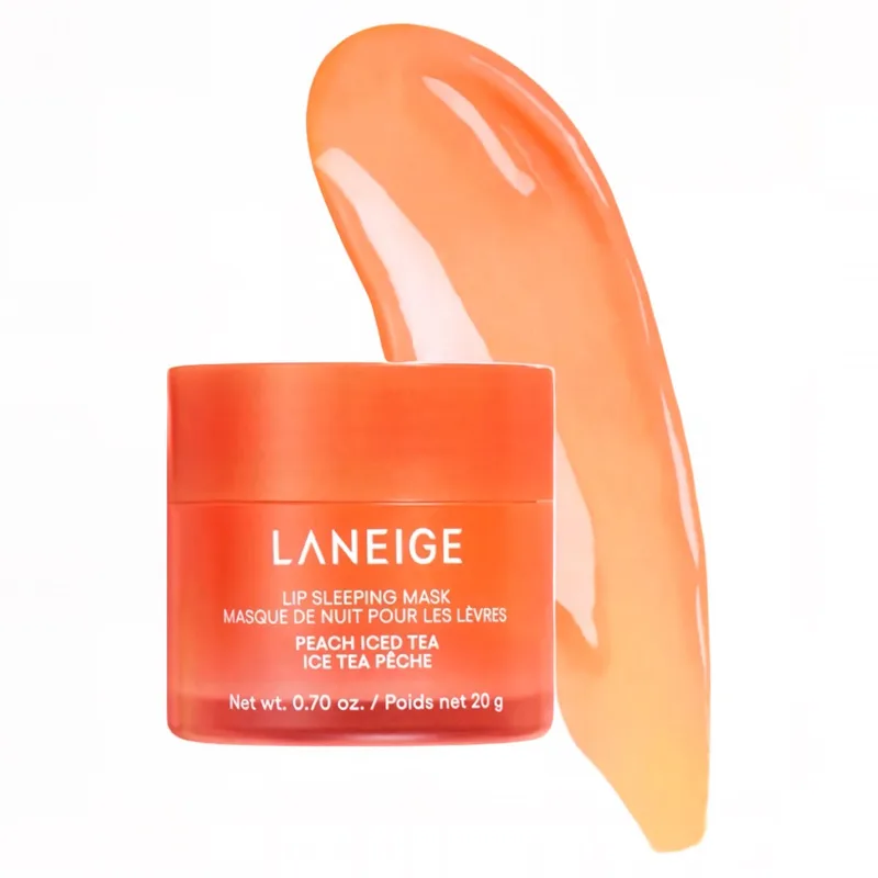 Lip Sleeping Mask - Peach Iced Tea - 20g fra Laneige i Orange – produktbillede