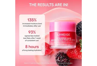 Masque de Nuit pour les Lèvres Ex Baie 20 g de Laneige en Rose – photo du produit 2 sur 5
