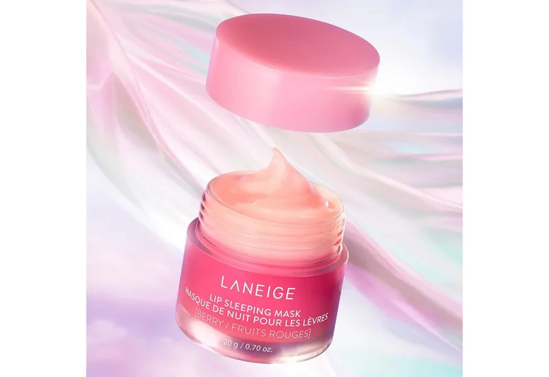 Masque de Nuit pour les Lèvres Ex Baie 20 g de Laneige en Rose – photo du produit 4 sur 5