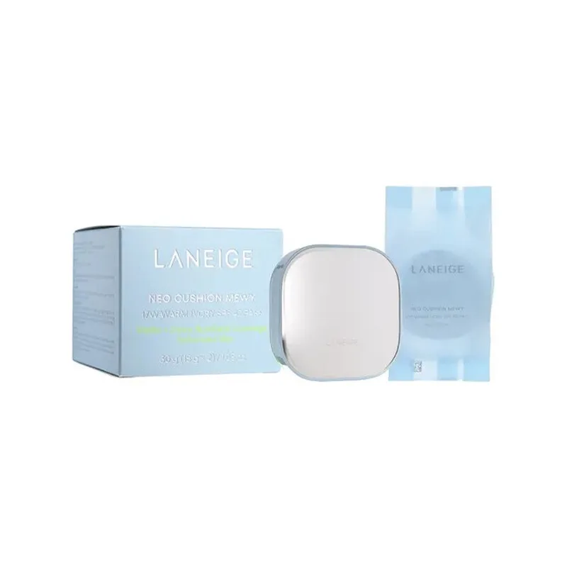 NEO Cushion Foundation (blauw) 17 W (volle inhoud + navulling (2 x 15 g)) 30 g de Laneige – photo du produit