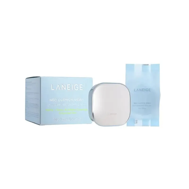 NEO Cushion Foundation (blauw) 21 W (volledige maat + navulling 15 g x2) 30 g van Laneige – productfoto
