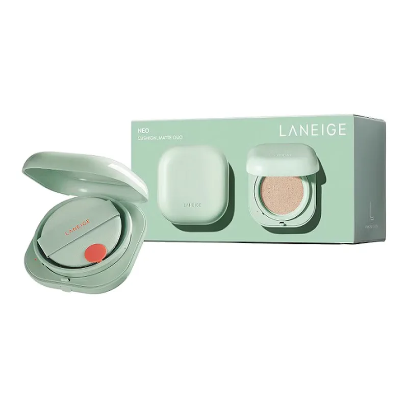 NEO Cushion Matte Foundation - Tint 13N1 (Volledige grootte + Navulling 15 g*2) 30 g Dubbele Set von Laneige – Produktfoto