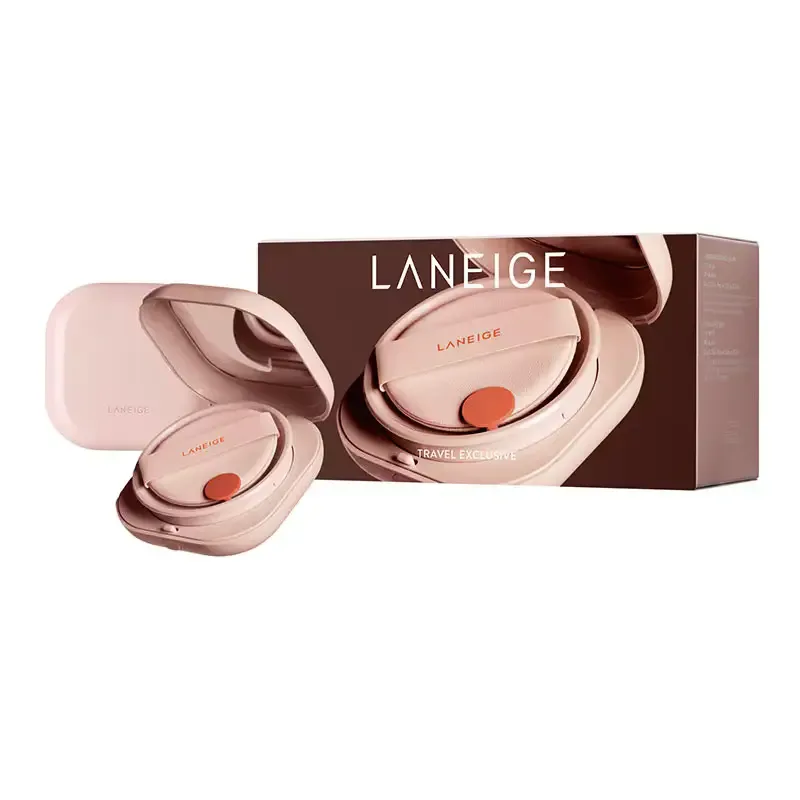 Neo Glow Lightweight Cushion Foundation 21N1 Beige (volledige maat + navulling 15 g x2) 30 g x2 duoset von Laneige – Produktfoto