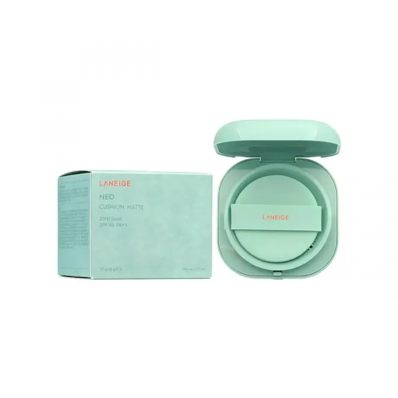 NEO Matte Perfecting Cushion Foundation 23N1 (volledige maat + navulling 15 g x2) 30 g x2 duoset från Laneige – produktbild