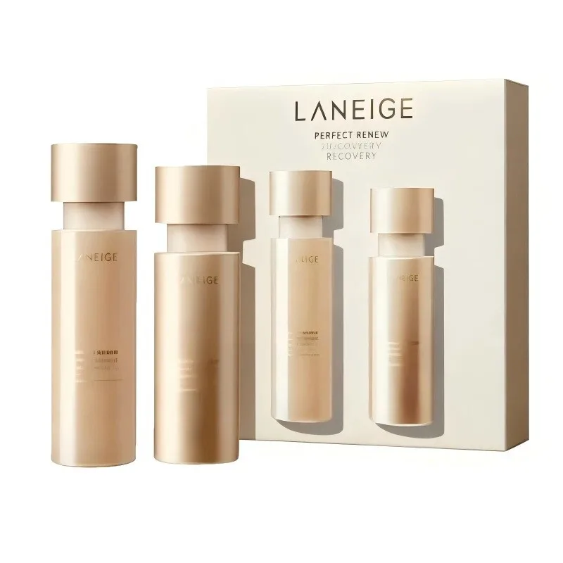 Verstevigend & Verfijnend 3X Herstel Skincare Set (Verfijnende Toner 150 ml + Hydraterende Emulsie 130 ml) von Laneige – Produktfoto