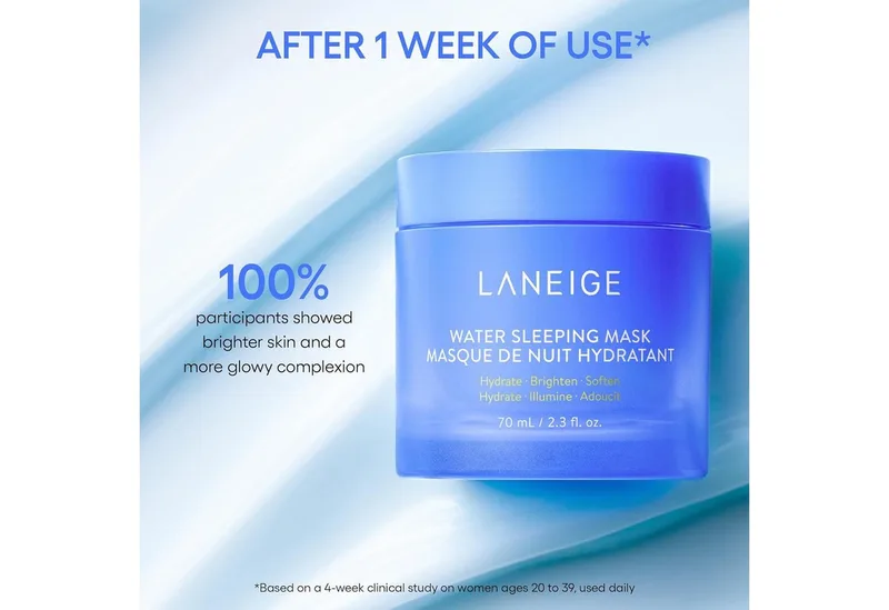 Water Sleeping Mask EX von Laneige in Blau, 70 ml – Produktfoto 2 von 5