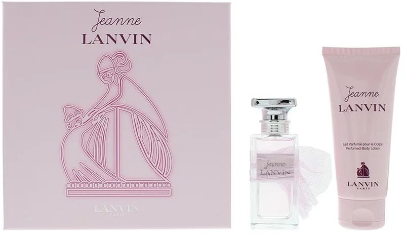 Jeanne Gift Set 50 ml EDP + 100 ml Body Lotion fra Lanvin – produktbillede