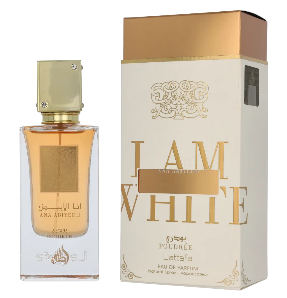 Ana Abiyedh Poudree Eau de Parfum Spray Dames by Lattafa in 60 ml – product photo