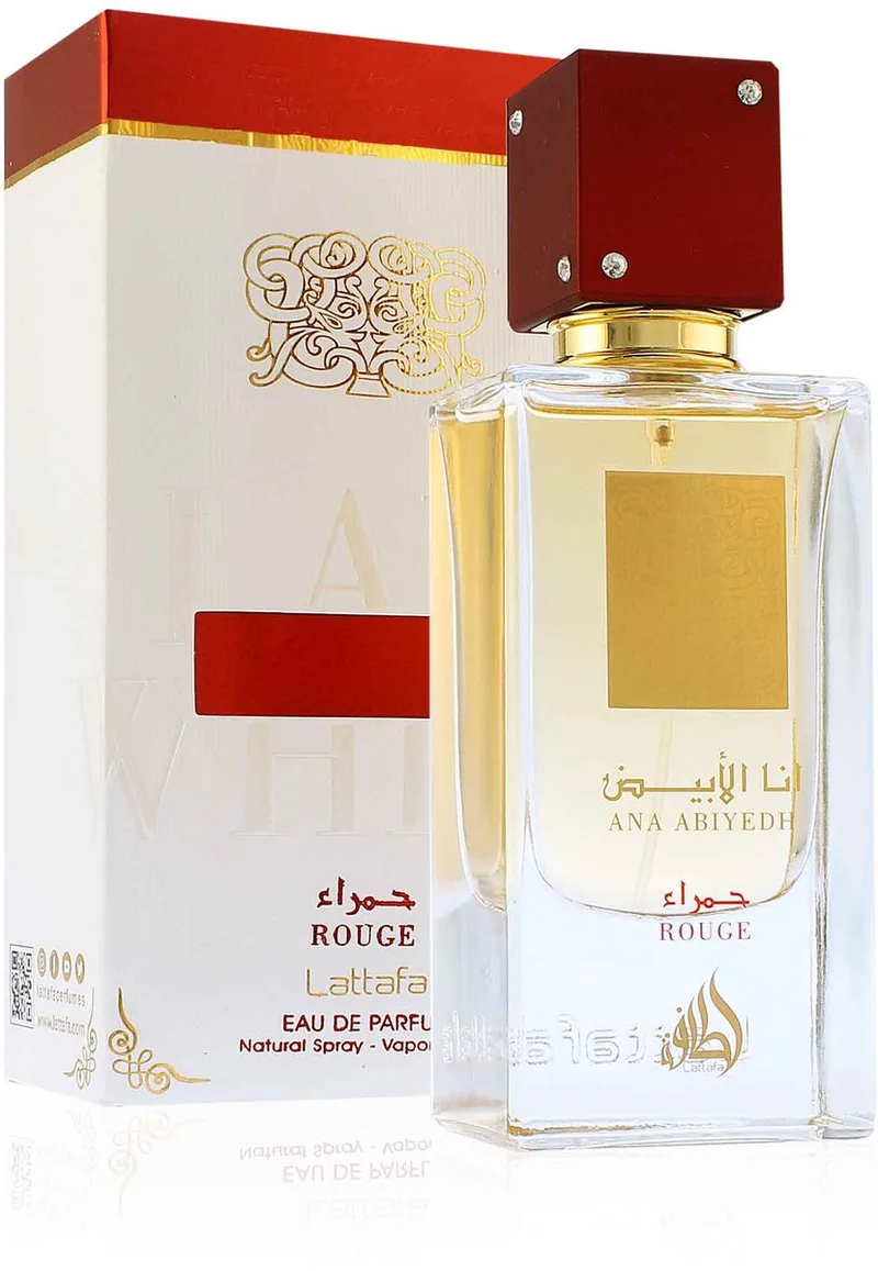 Ana Abiyedh Rouge - Eau De Parfum - by Lattafa de Lattafa en 60 ml – photo du produit