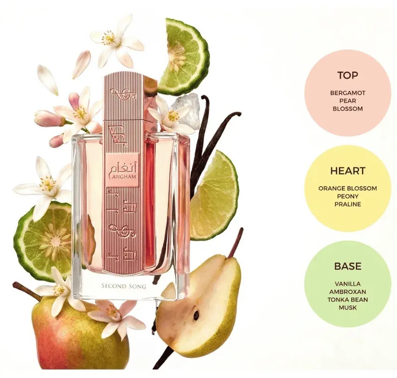 Angham Second Song Eau de Parfum von Lattafa in 100 ml – Produktfoto 3 von 3