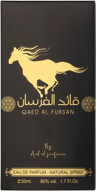 Ard Al Zafaraan Qaed Al Fursan | Eau de Parfum fra Lattafa i 50 ml – produktbillede 1 af 2