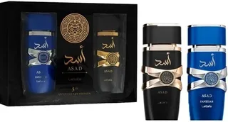 Asad 5th Anniversary Giftset 2 pcs - Asad 100 ml + Zanzibar 100 ml EDP von Lattafa – Produktfoto 1 von 2