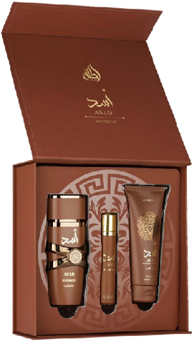 Asad Bourbon Gift Set - Eau de Parfum von Lattafa – Produktfoto