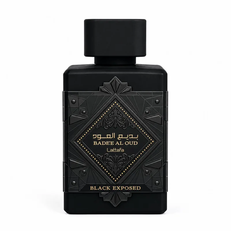 Bade'e Al Oud Black Exposed - Eau de Parfum von Lattafa in 100 ml – Produktfoto