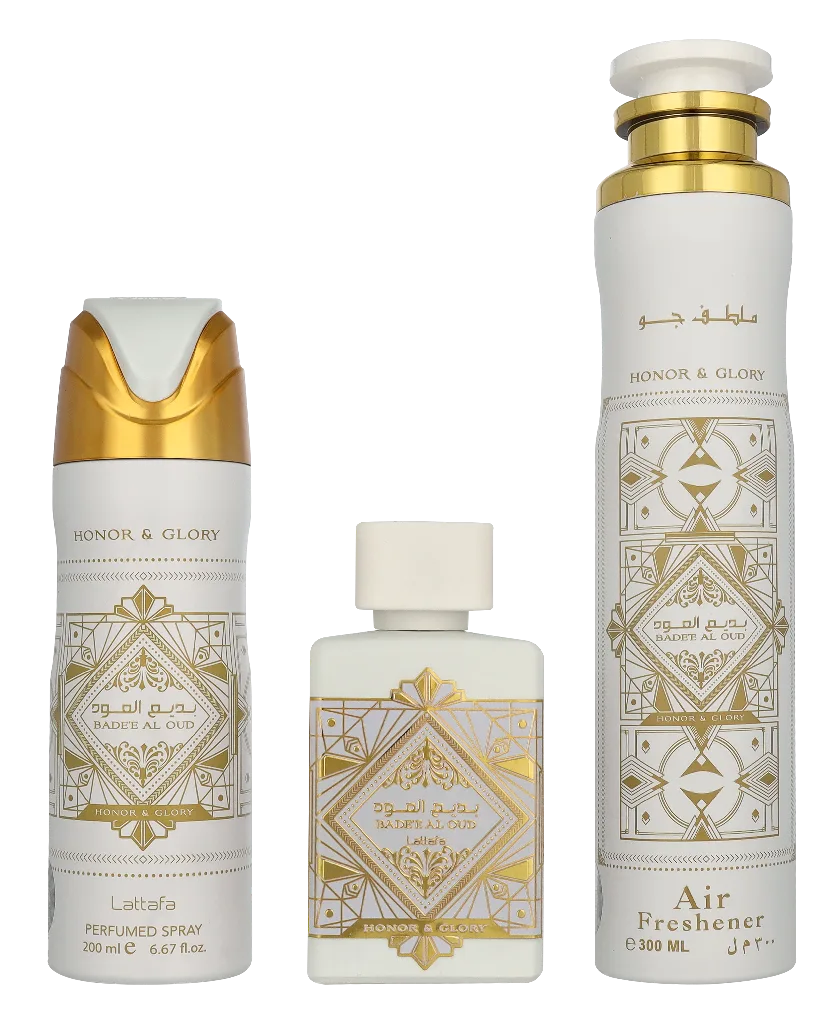Badee Al Oud Honor & Glory Giftset Eau de Parfum 600 ml von Lattafa – Produktfoto