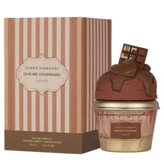 Choco Overdose Give Me Gourmand Eau de Parfum fra Lattafa i 75 ml – produktbillede 1 af 2