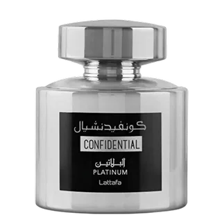 Confidential Platinum Eau de Parfum van Lattafa in 100 ml – productfoto 2 van 2