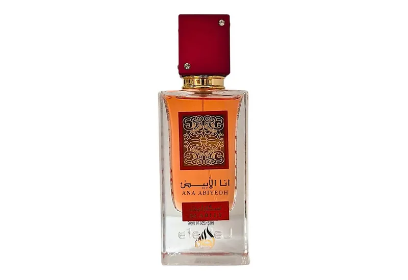 Duft-Set Ana Abiyedh, Poudree Rouge Scarlet EDP + Parfümzerstäuber leer 1 Stk de Lattafa – photo du produit