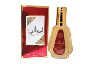 Duft-Set Ard Al Zaafaran Ameerat Al Arab EDP 50ml + Parfümzerstäuber (leer) von Lattafa – Produktfoto 2 von 2