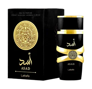 Duft-Set Asad, Zanzibar, Asad Bourbon EDP 100 ml + Parfümzerstäuber (leer) Set fra Lattafa – produktbillede 2 af 4