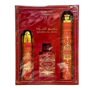 Duft-Set Badee Al Oud Sublime Geschenkset EDP 1x Parfümzerstäuber (leer) Set fra Lattafa – produktbillede 1 af 2