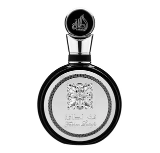Duft-Set Fakhar Homme Black Eau de Parfum + Parfümzerstäuber (leer) Set von Lattafa in 100 ml – Produktfoto 1 von 2