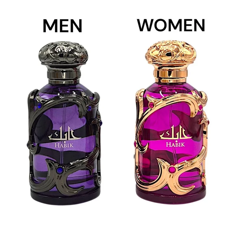 Duft-Set Habik Serien EDP 100ml + Parfümzerstäuber (leer) Set - 1 Stk fra Lattafa – produktbillede 2 af 5
