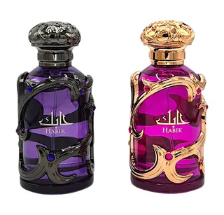 Duft-Set Habik Serien EDP 100ml + Parfümzerstäuber (leer) Set - 1 Stk fra Lattafa – produktbillede 1 af 5