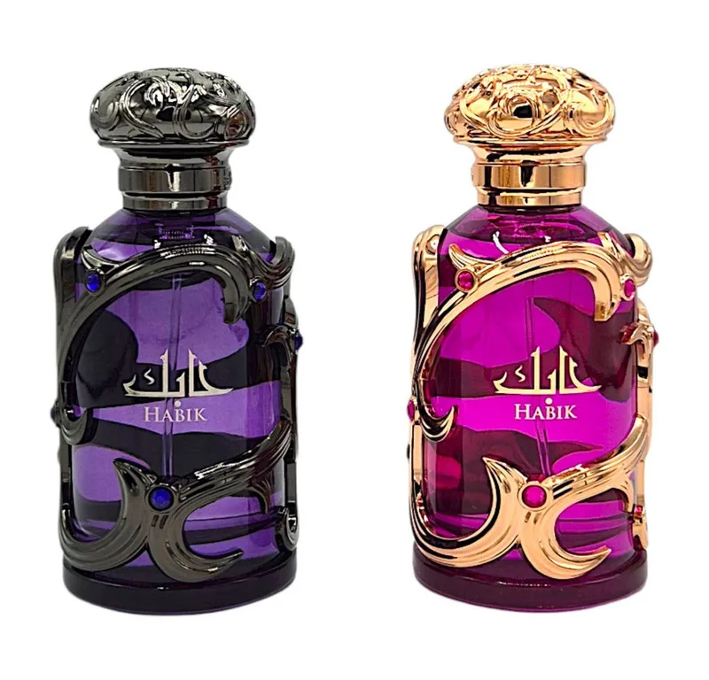Duft-Set Habik Serien EDP 100ml + Parfümzerstäuber (leer) Set - 1 Stk fra Lattafa – produktbillede 1 af 5