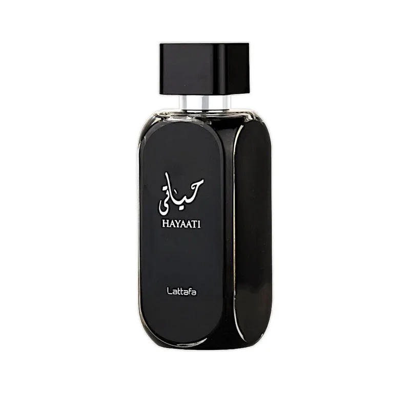 Duft-Set Hayaati Eau de Parfum 100 ml + Parfümzerstäuber (leer) von Lattafa – Produktfoto 1 von 2