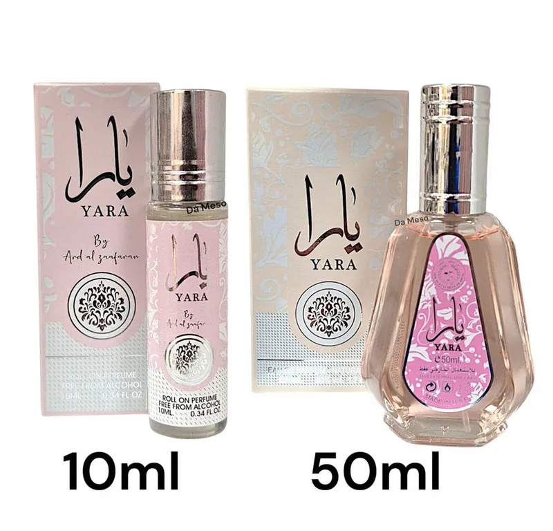 Duft-Set Lattafa Parfum Yara Set Eau de Parfum 50ml und Yara Parfümöl 10 ml von Lattafa – Produktfoto 3 von 3