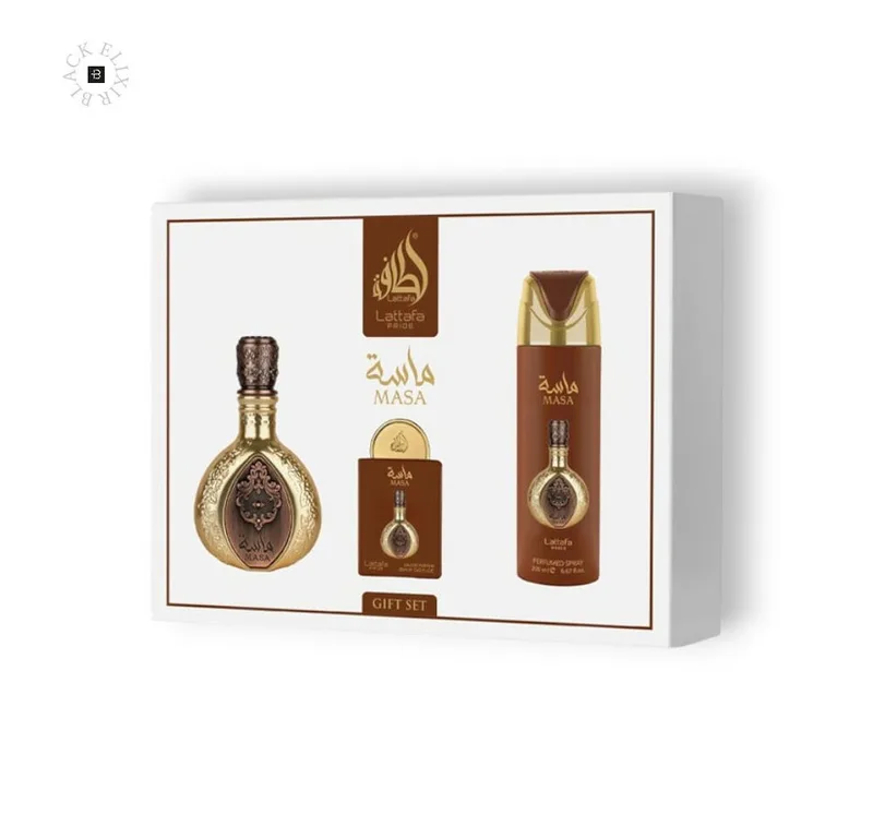 Duft-Set Lattafa Pride Masa Giftset 100ml edp + 20ml edp + spray 200ml von Lattafa – Produktfoto 1 von 2
