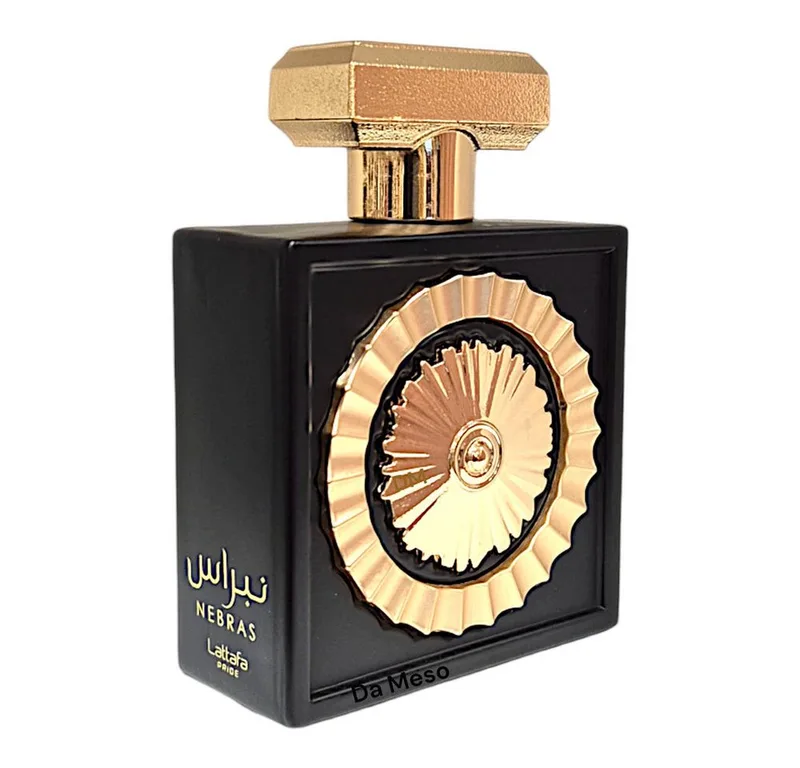 Duft-Set NEBRAS Eau de Parfum 100ml + Parfümzerstäuber (leer) Set fra Lattafa – produktbillede