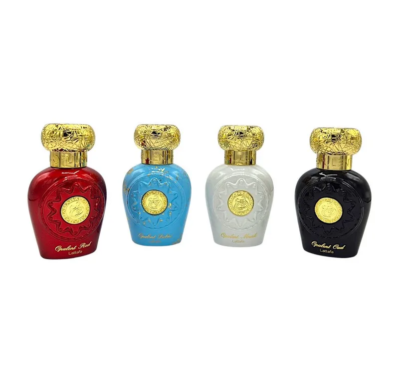 Duft-Set Opulent Collection Opulent Dubai EDP + Parfümzerstäuber (leer) Set fra Lattafa – produktbillede 1 af 5