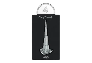 Duft-Set Pride Art Of Arabia I Eau de Parfum 100 ml + Parfümzerstäuber (leer) fra Lattafa – produktbillede 2 af 3